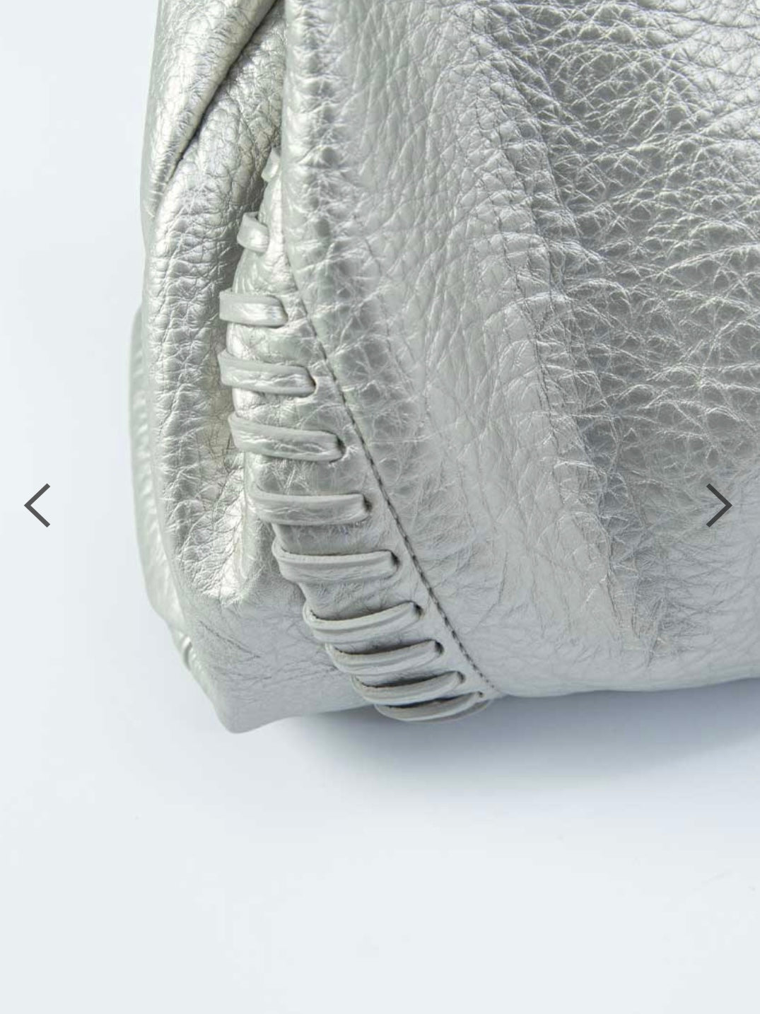 as”on BONITA MINI BAG / SILVER