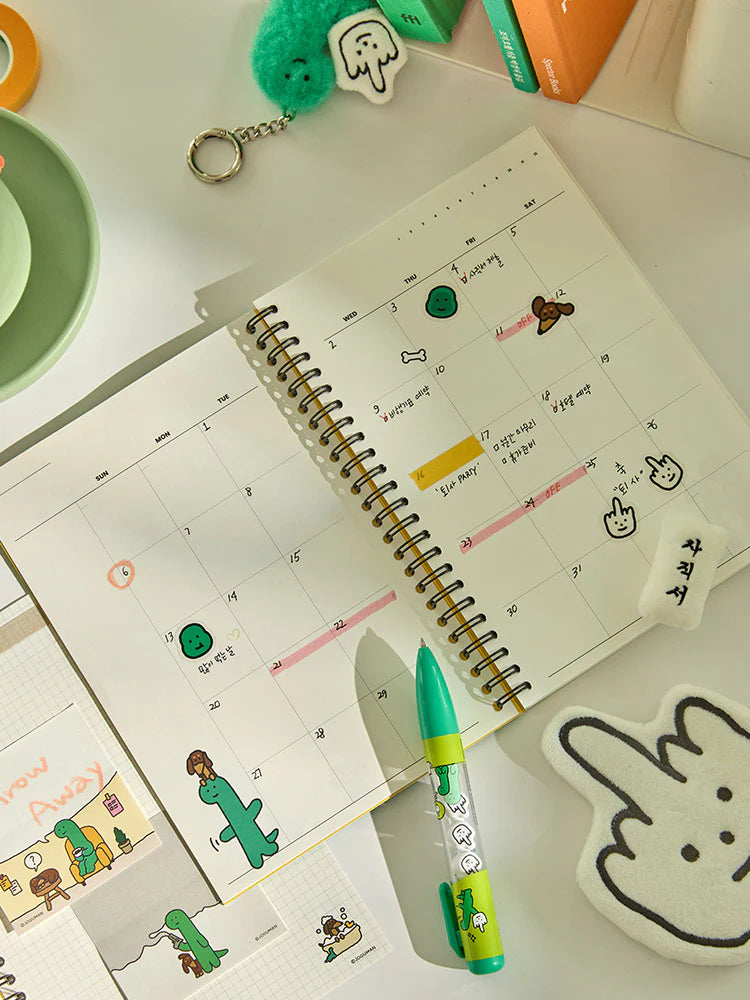 JOGUMAN Throw Away Planner & Sticker