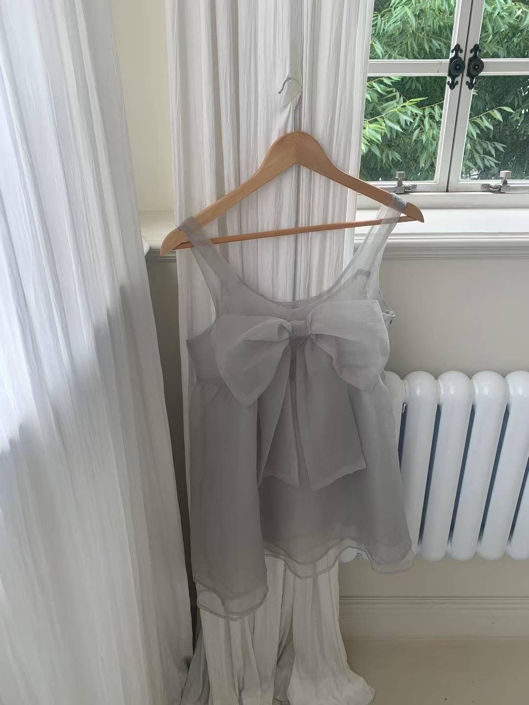 日系紗紗蝴蝶結Ops