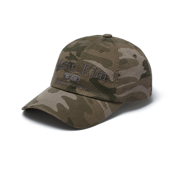 Matin Kim 迷彩帽 CAMOUFLAGE LOGO BALL CAP