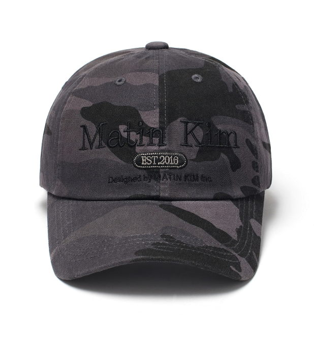 Matin Kim 迷彩帽 CAMOUFLAGE LOGO BALL CAP