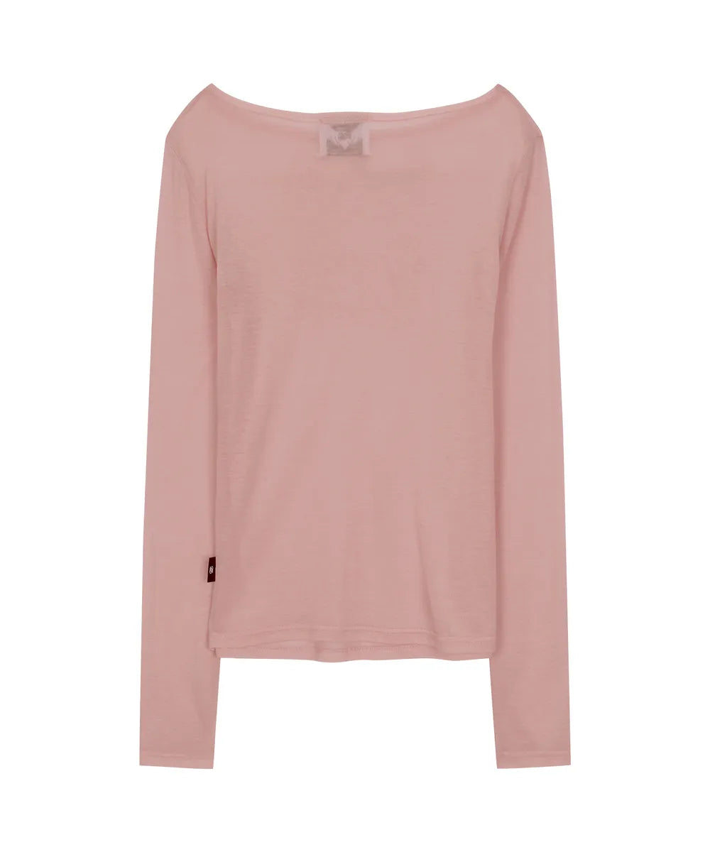 JISOO同款STAR WING SHEER LONG SLEEVE