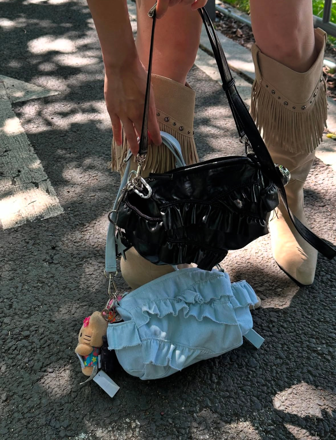 DEINET POCKET MINI FRILL BAG