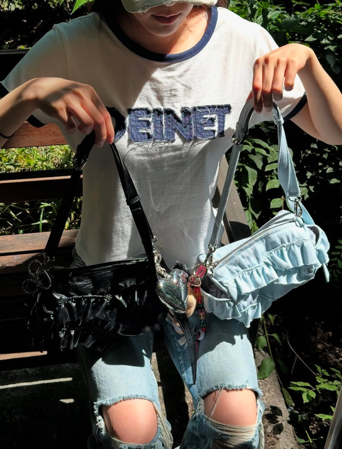 DEINET POCKET MINI FRILL BAG