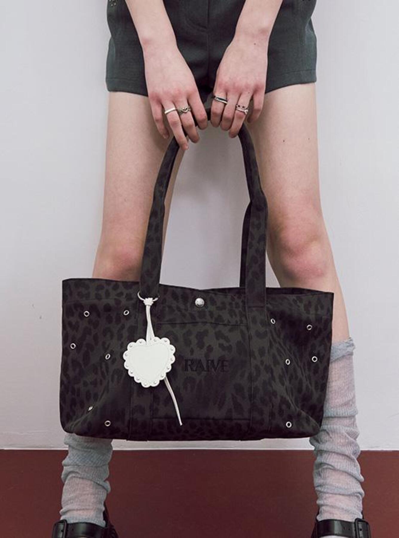 RAIVE 豹紋 Shoulder Bag