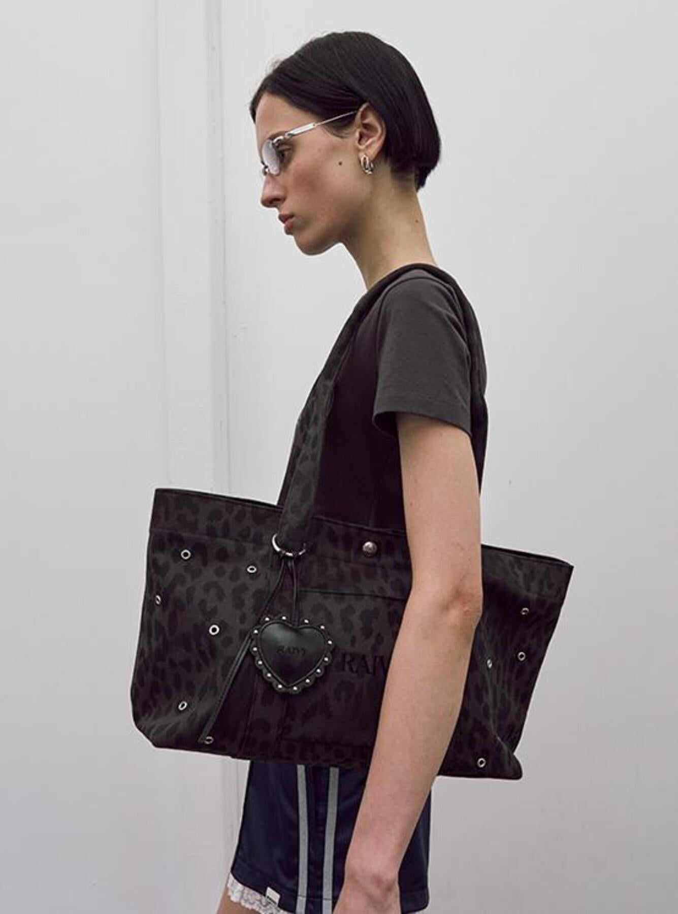 RAIVE 豹紋 Shoulder Bag