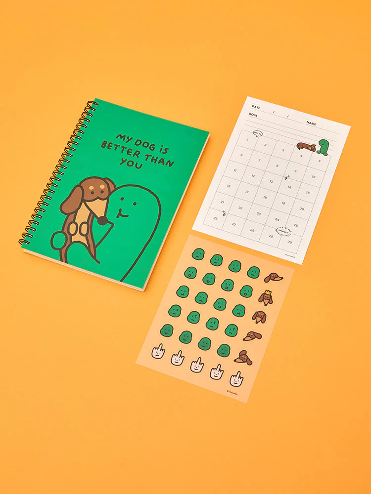 JOGUMAN Throw Away Planner & Sticker