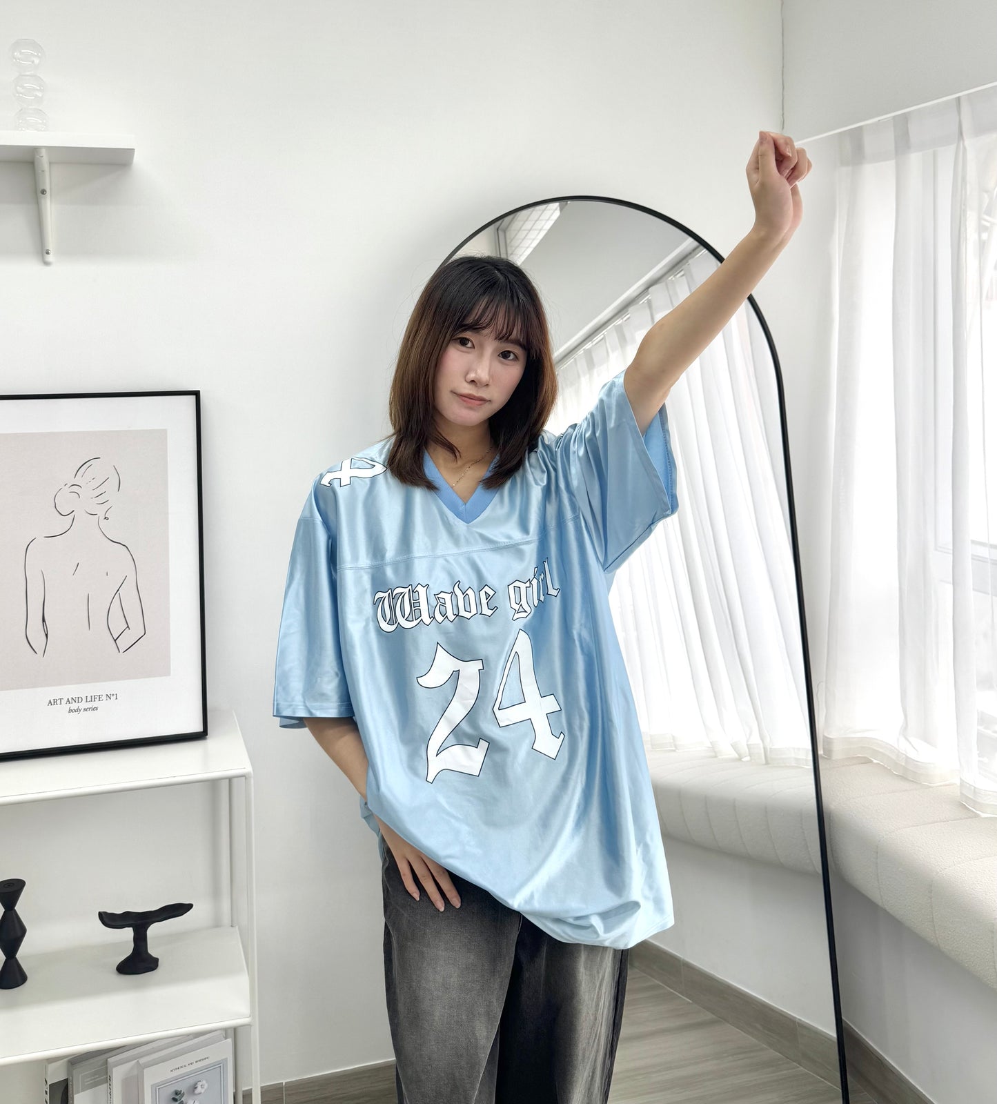 (現貨) Oversize unisex波衫