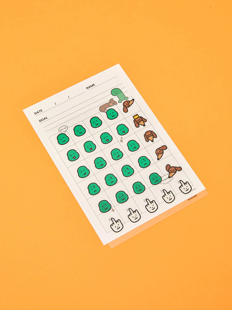 JOGUMAN Throw Away Planner & Sticker