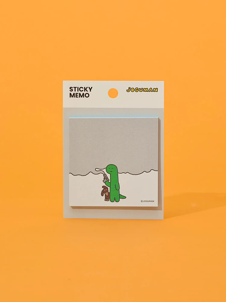 JOGUMAN STUDIO THROW AWAY BRACHIO & WOODY GUN STICKY NOTES