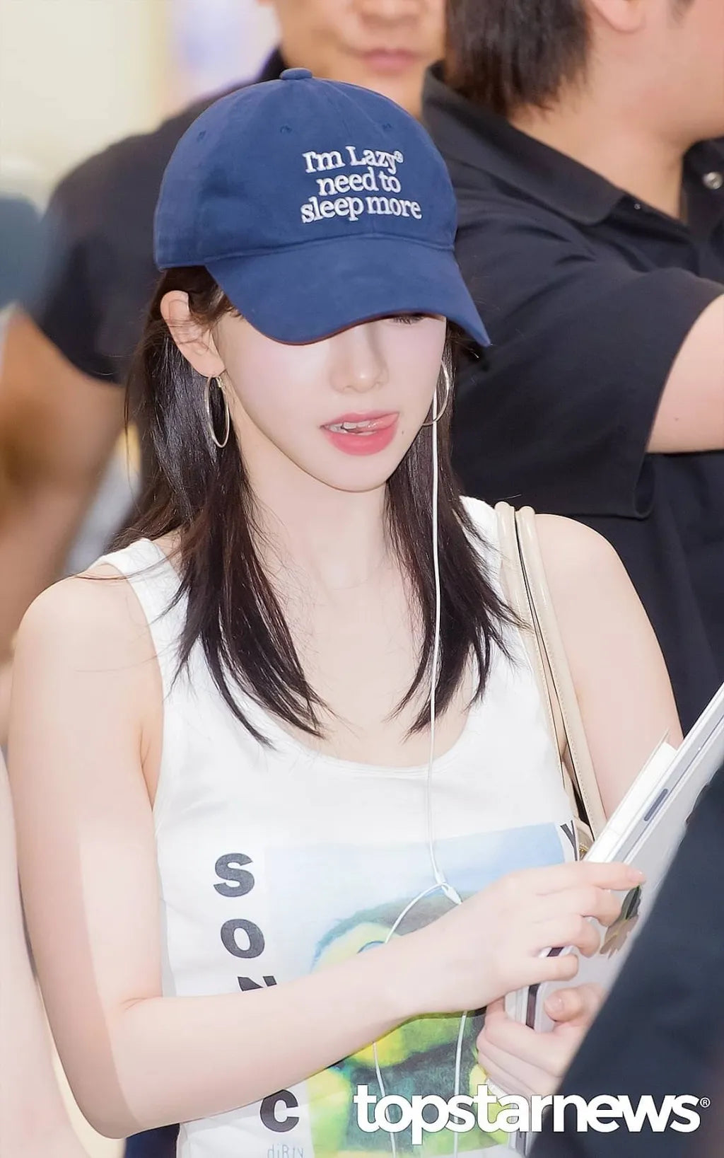 (Karina同款)Lazyz帽 Sleep More Washing Ball Cap