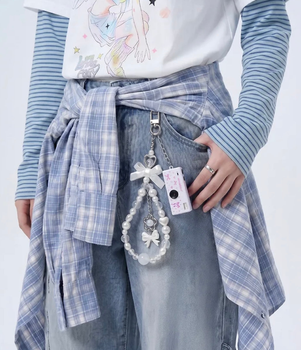 SNOW FLIP DIGITAL CAMERA KEYRING(8款)
