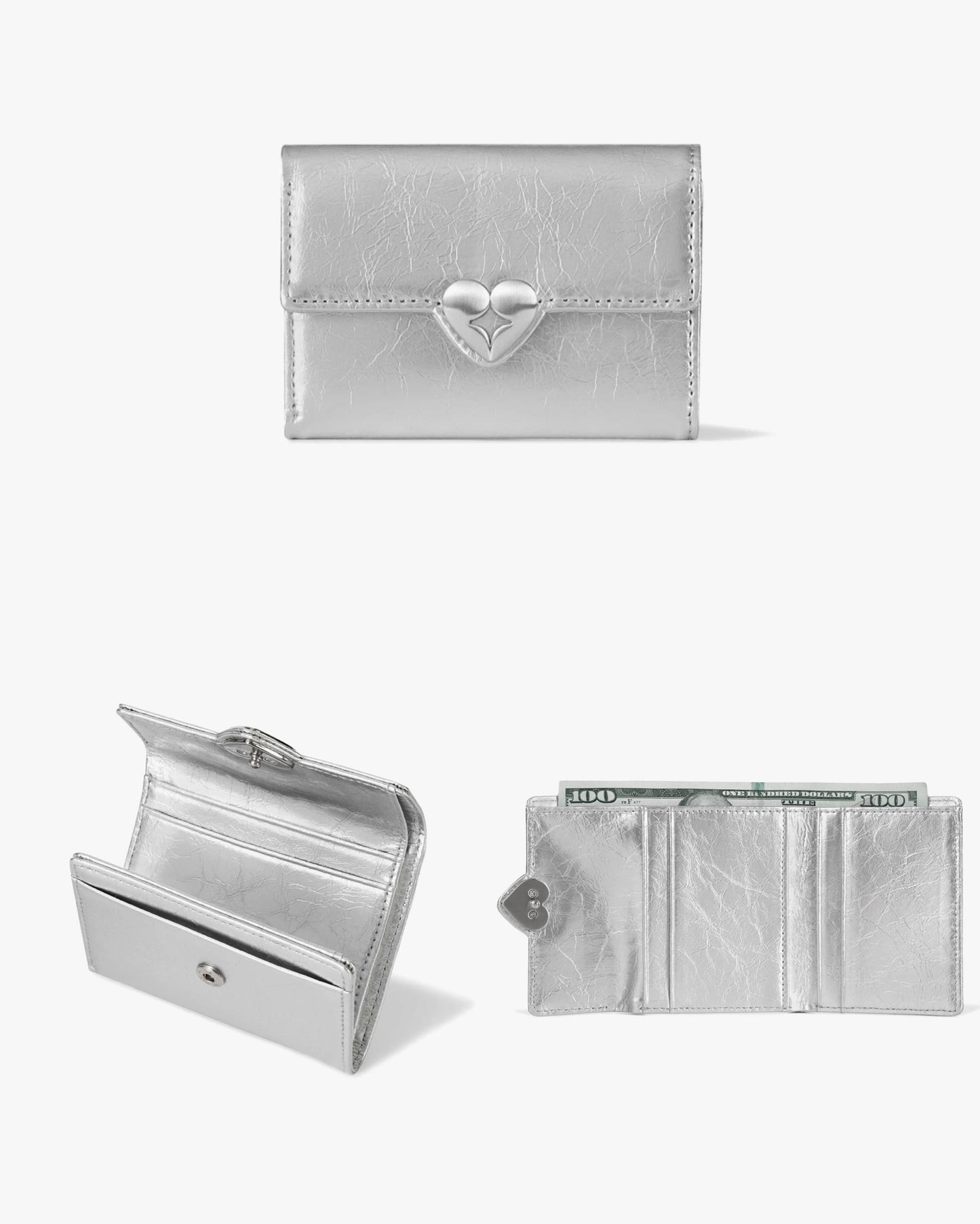 FENNCE HEARTY FLAP WALLET