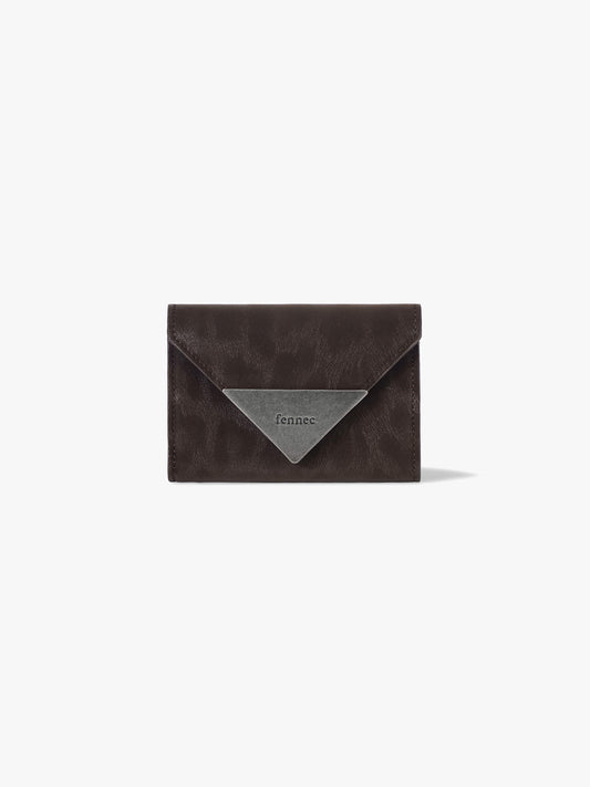 FENNEC MATT TRIANGLE WALLET[3 colors]