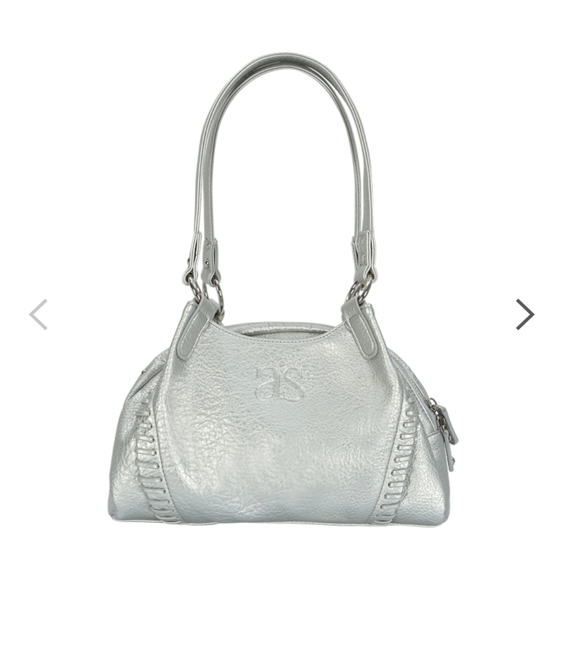 as”on BONITA MINI BAG / SILVER