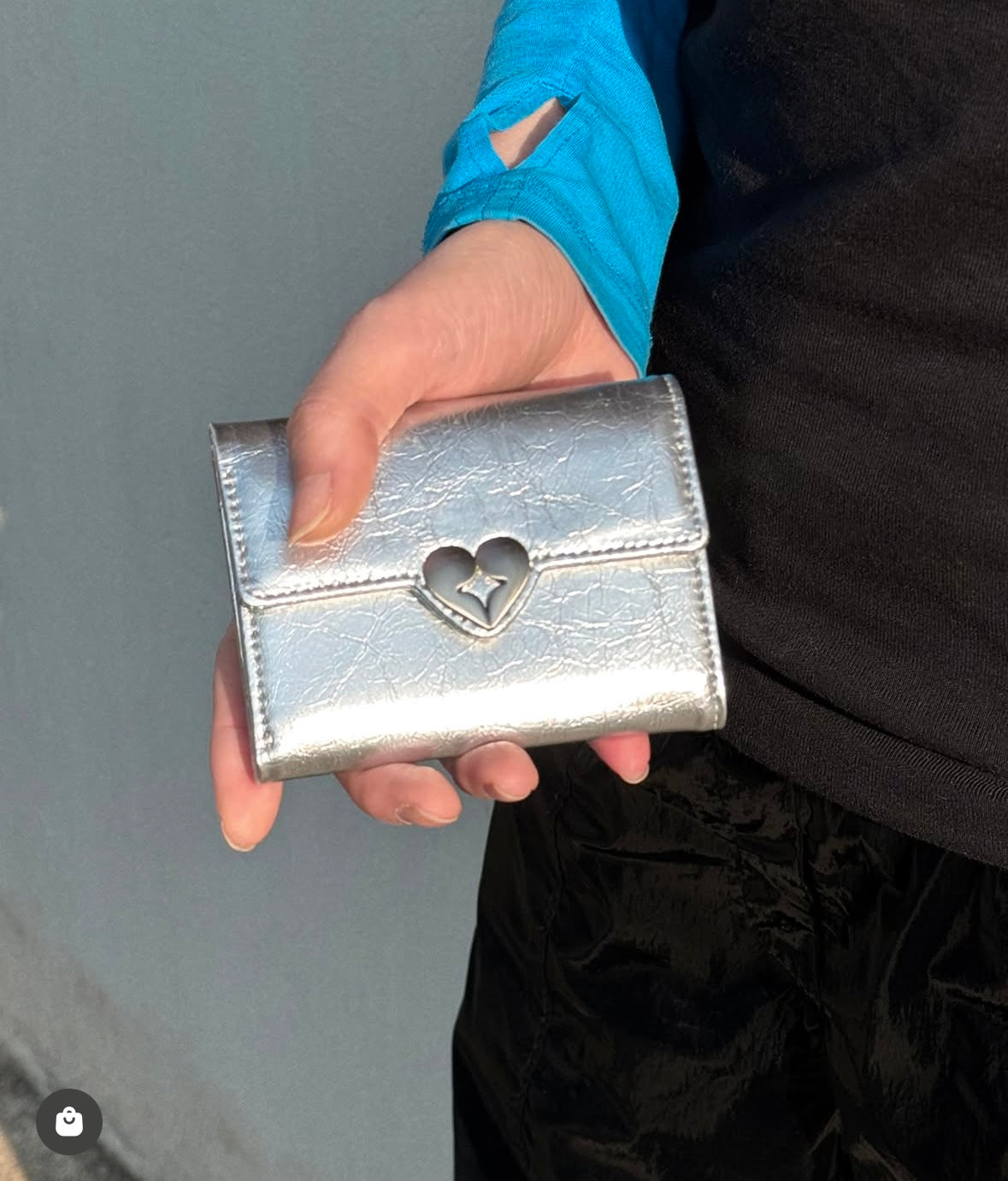 FENNCE HEARTY FLAP WALLET