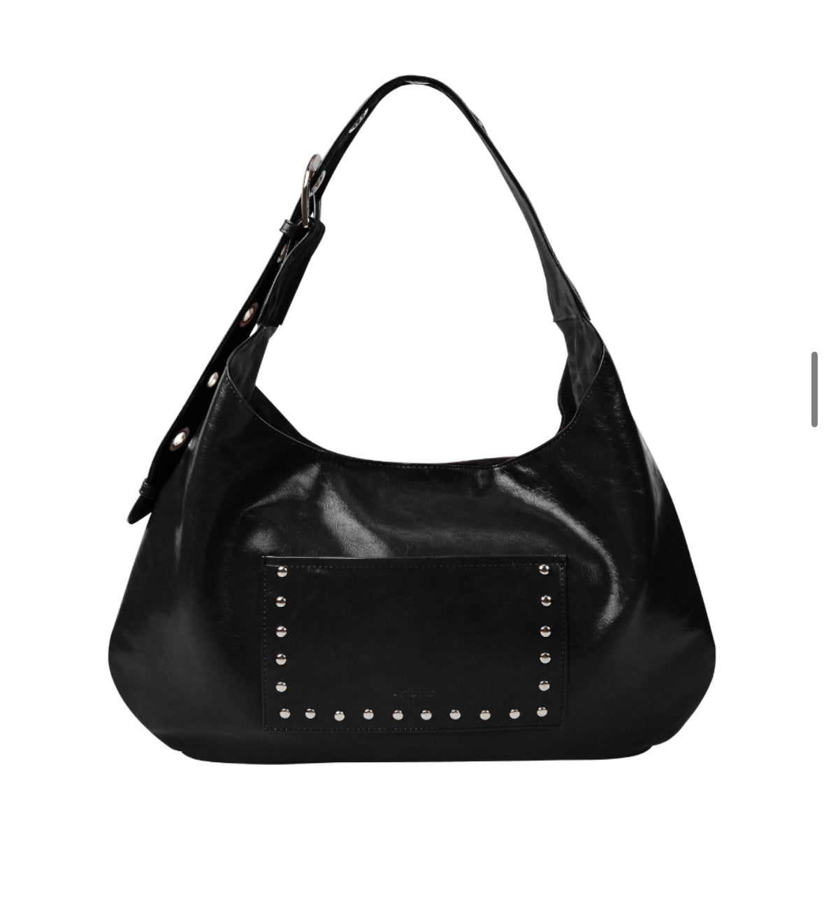Leterie STUD BUCKLE REVERSIBLE SHOULDER BAG (3 colors)