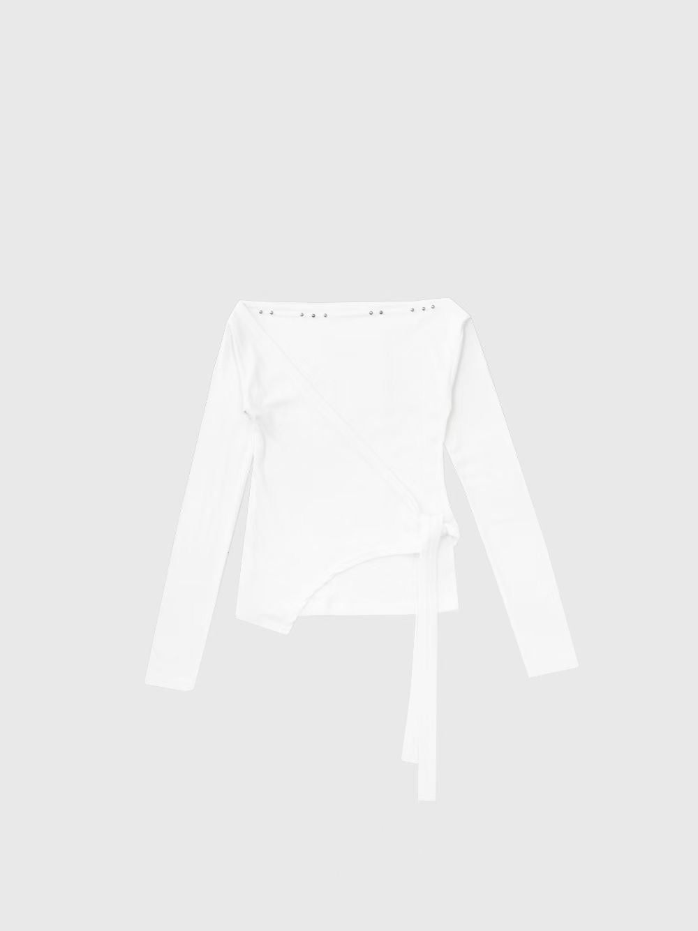 釘釘斜膊綁帶Top