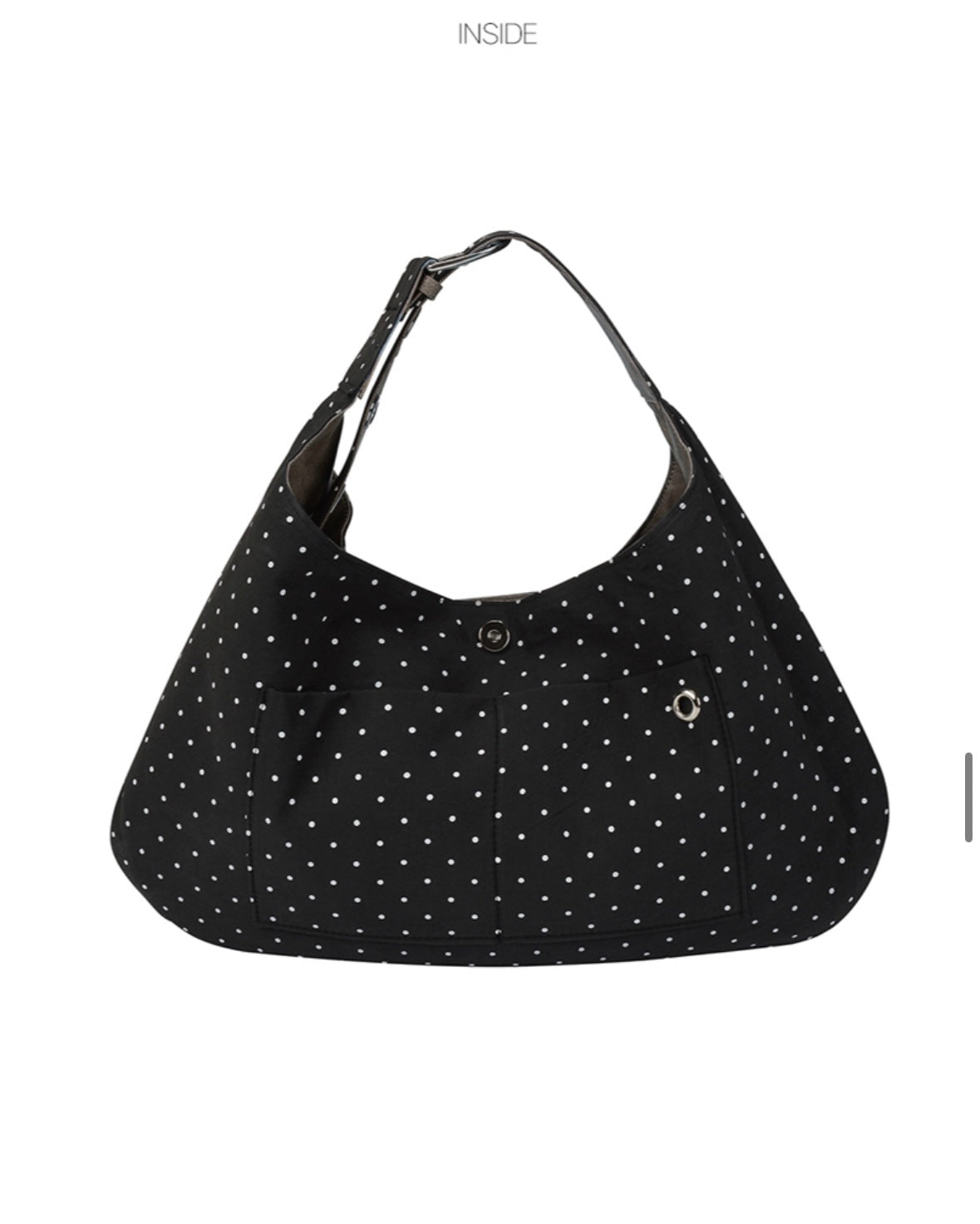 BUCKLE REVERSIBLE SHOULDER BAG（4 colors)