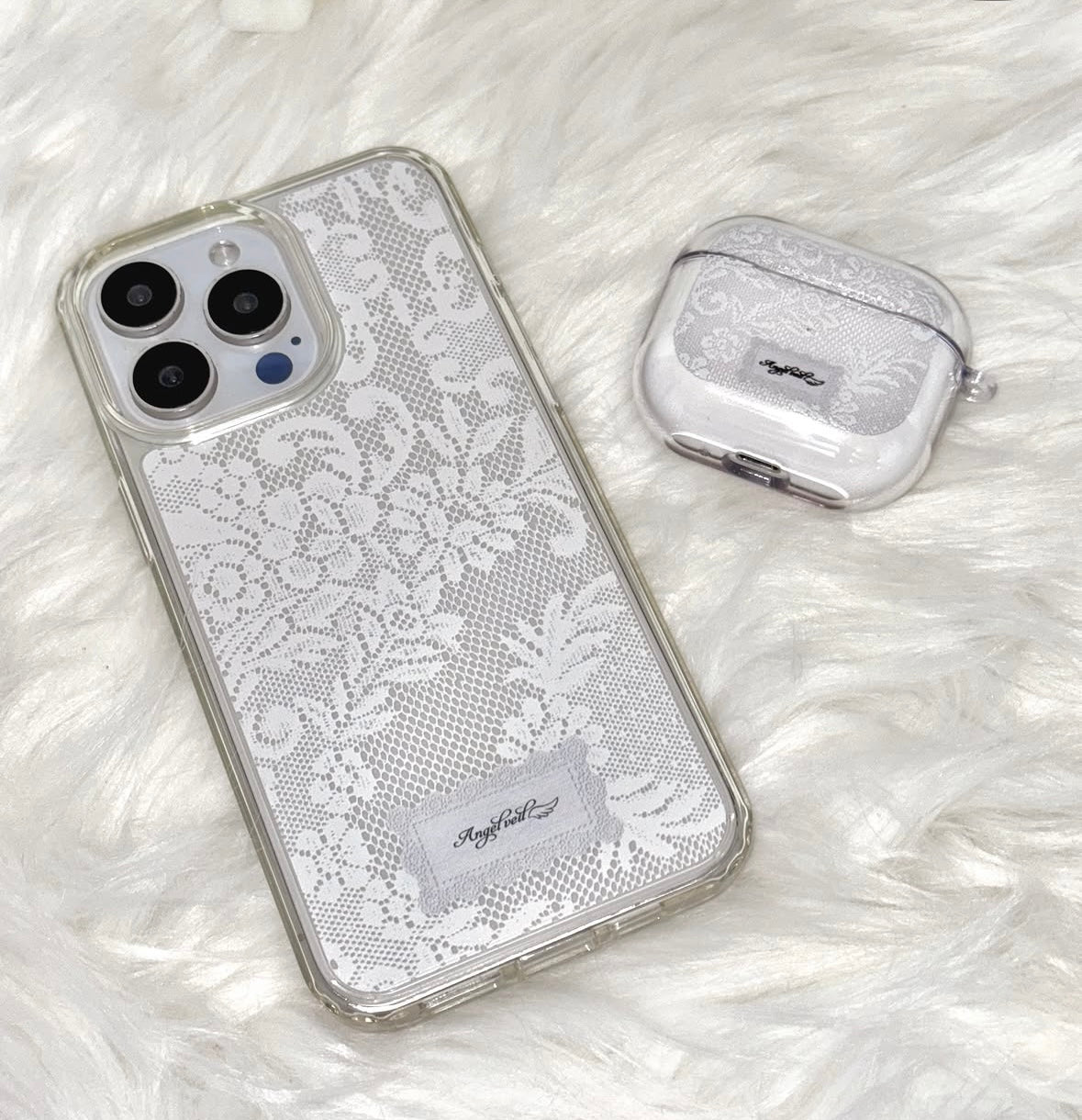 Angel Veil Lace Rainbow Gelhard Phone Case