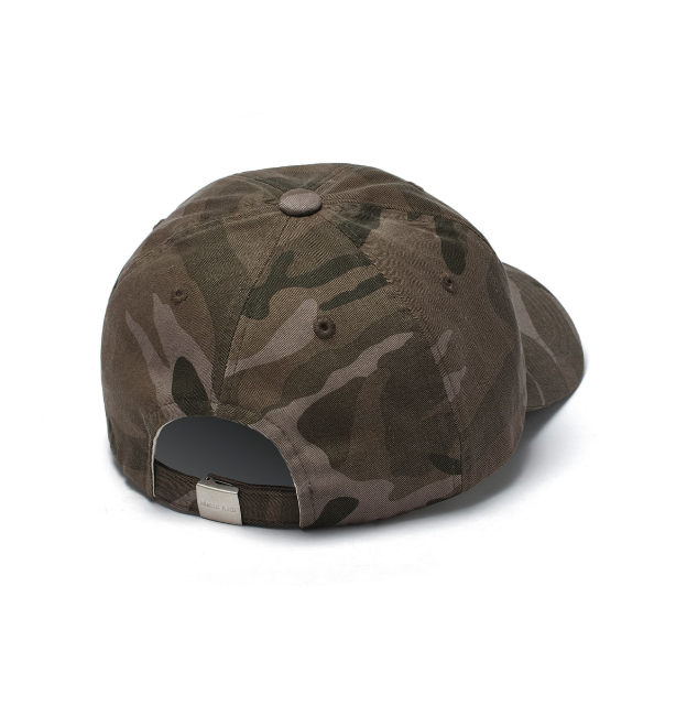 MATIN KIM ■ CAMOUFLAGE LOGO BALL CAP MATIN LOGO PLAY BALL CAP IN BLACK – Matin Kim
