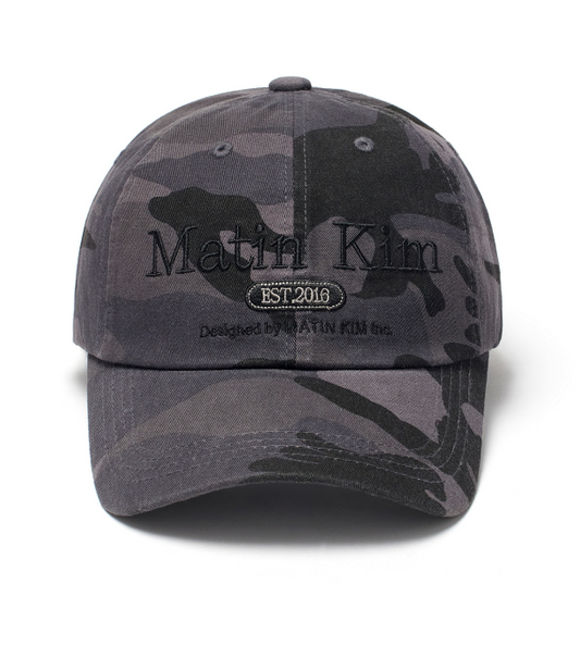 Matin Kim 迷彩帽 CAMOUFLAGE LOGO BALL CAP