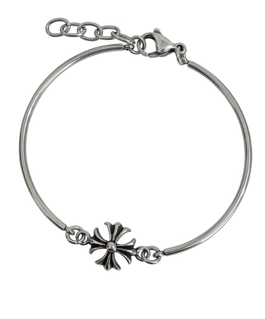 Cross round bracelet