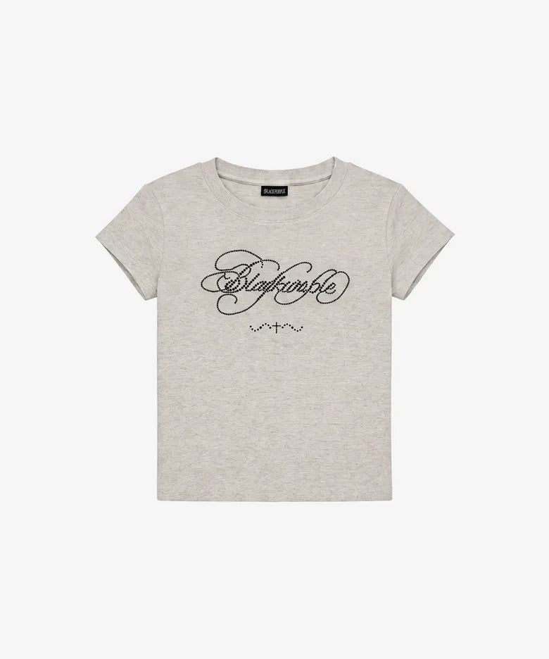 Blackpurple Glitter Flow Tee (3 colors)