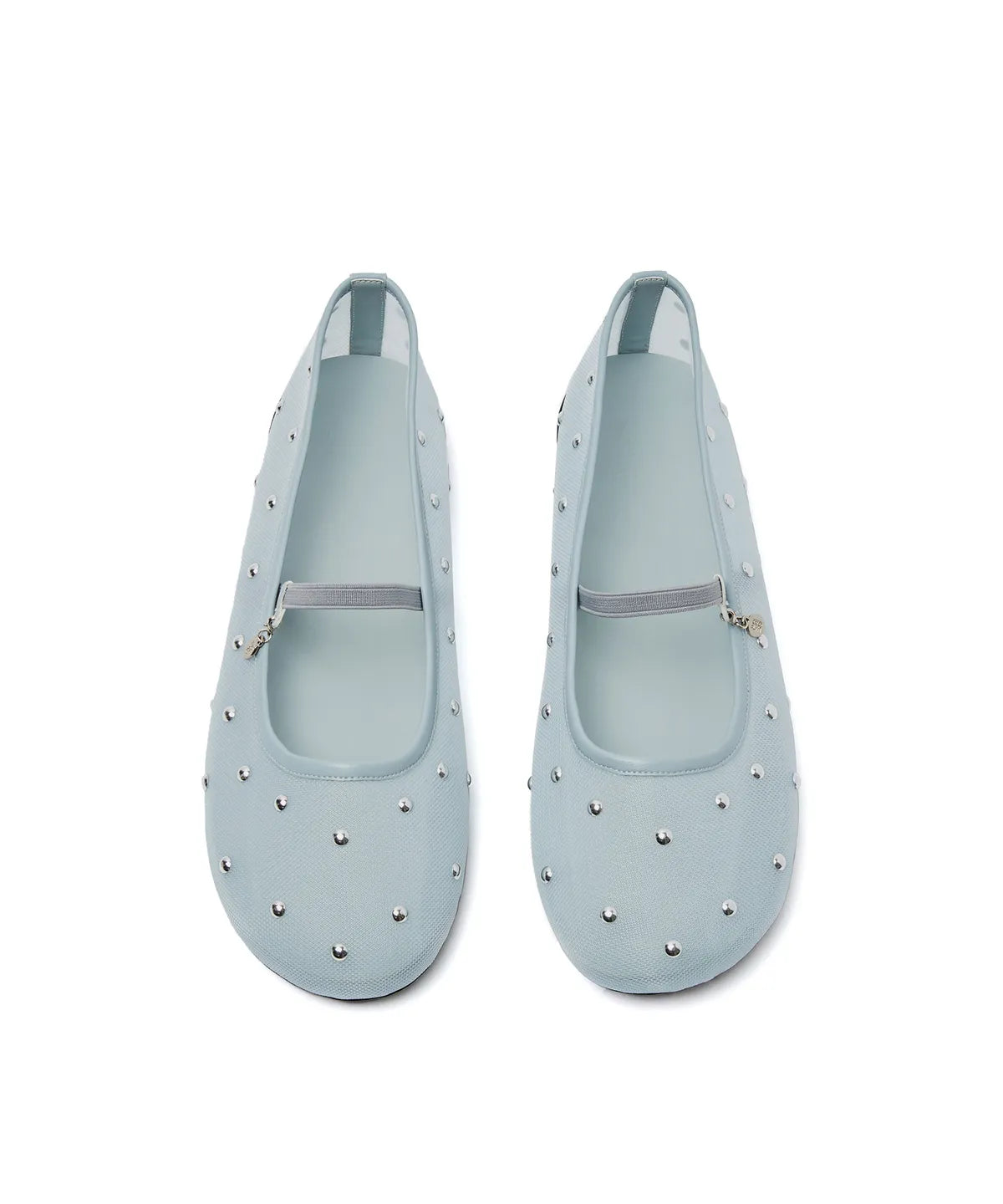 Foggy Moody Studded Mesh Flat (5 colors)