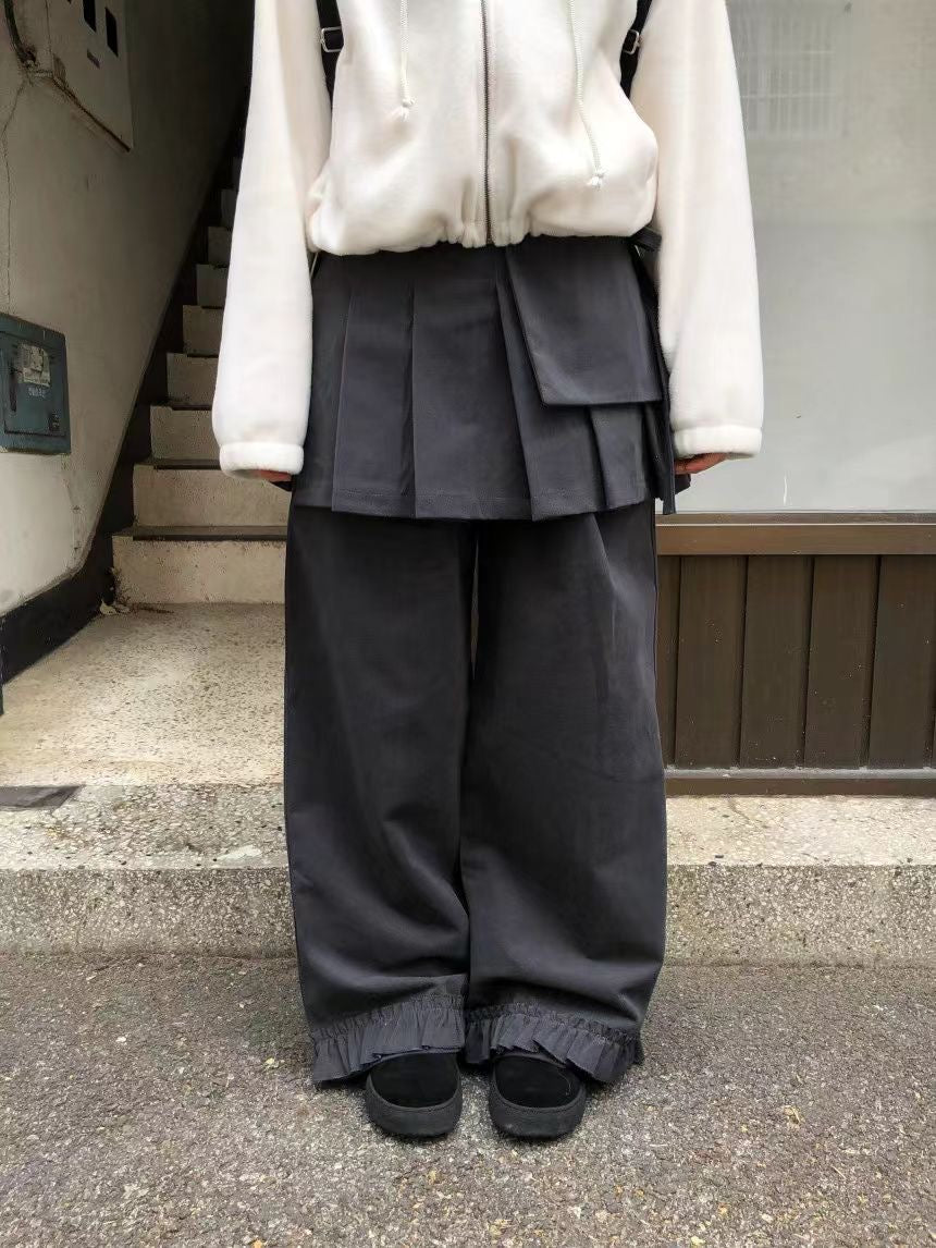 秋冬必入百褶裙褲