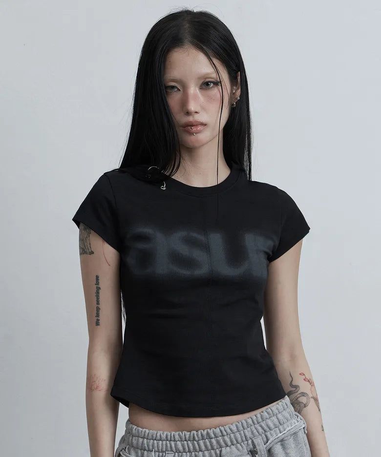 ASUR AU PIERCING CAP SLEEVE