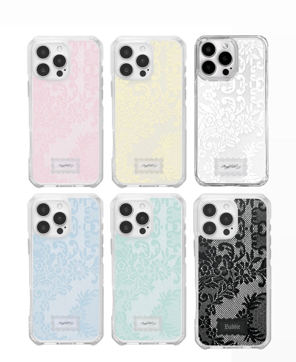 Angel Veil Lace Rainbow Gelhard Phone Case