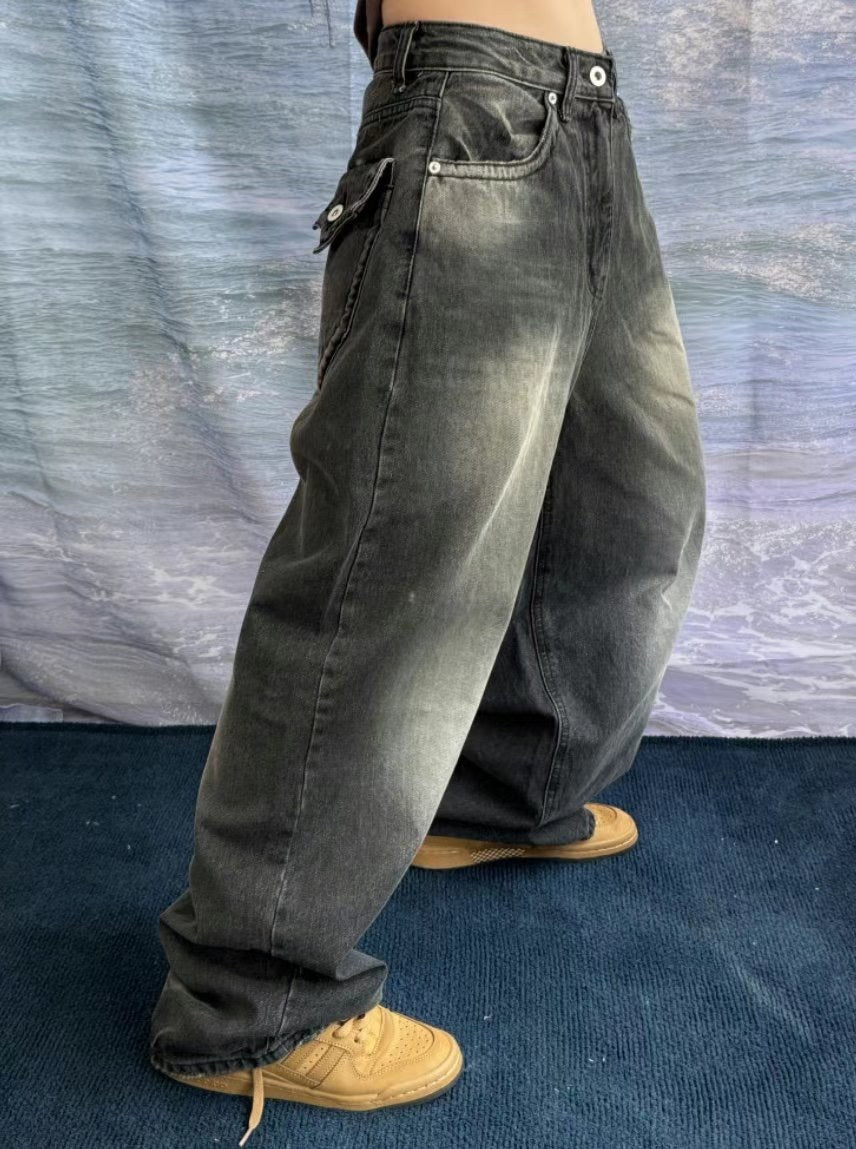 (M碼現貨)Karina同款黑色神褲