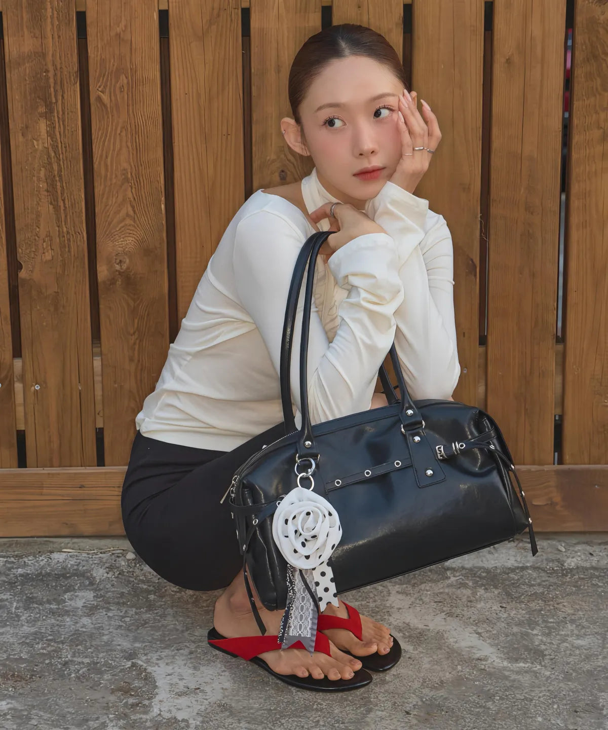 Leterie BELTED SERA BAG_3COLOR