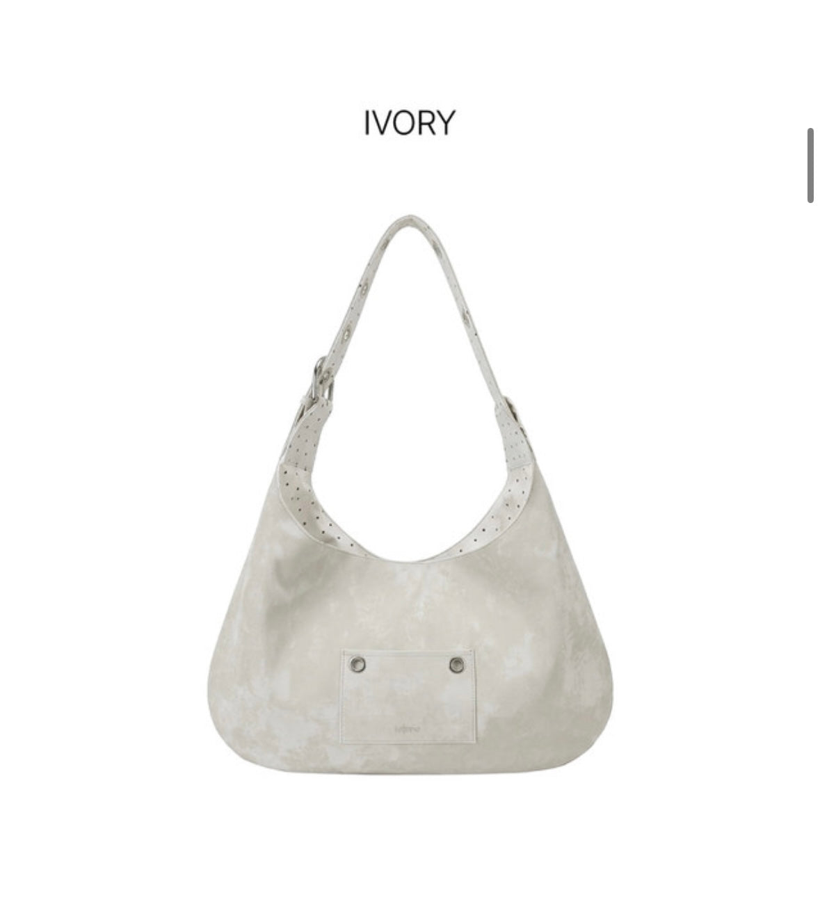 BUCKLE REVERSIBLE SHOULDER BAG（3 colors)