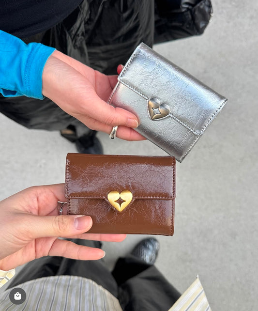 FENNCE HEARTY FLAP WALLET