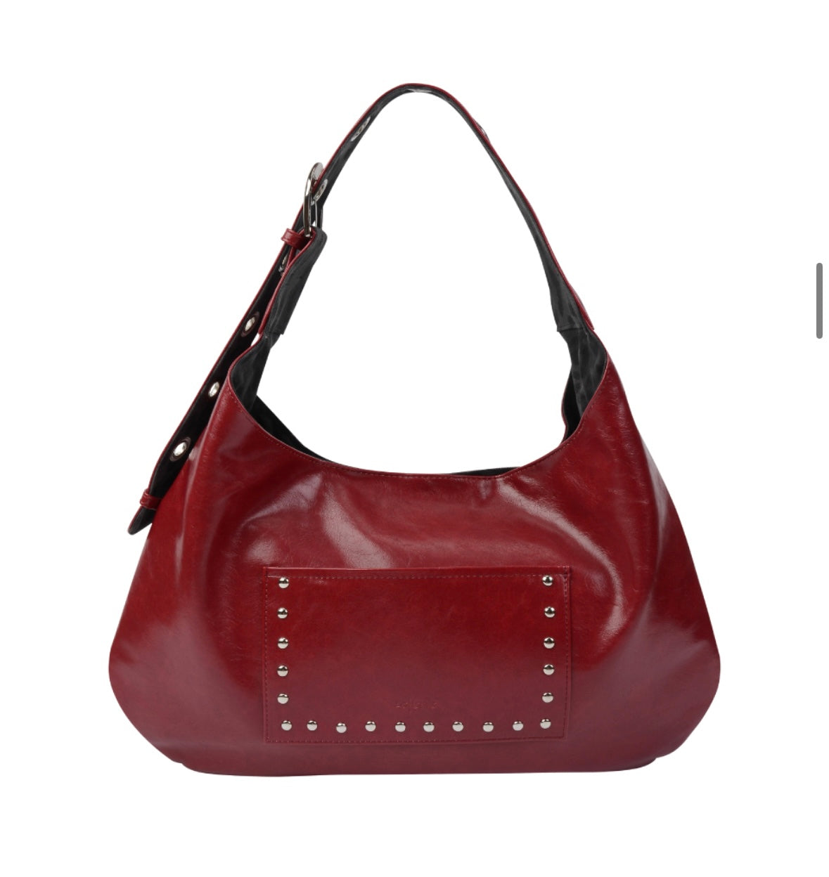 Leterie STUD BUCKLE REVERSIBLE SHOULDER BAG (3 colors)