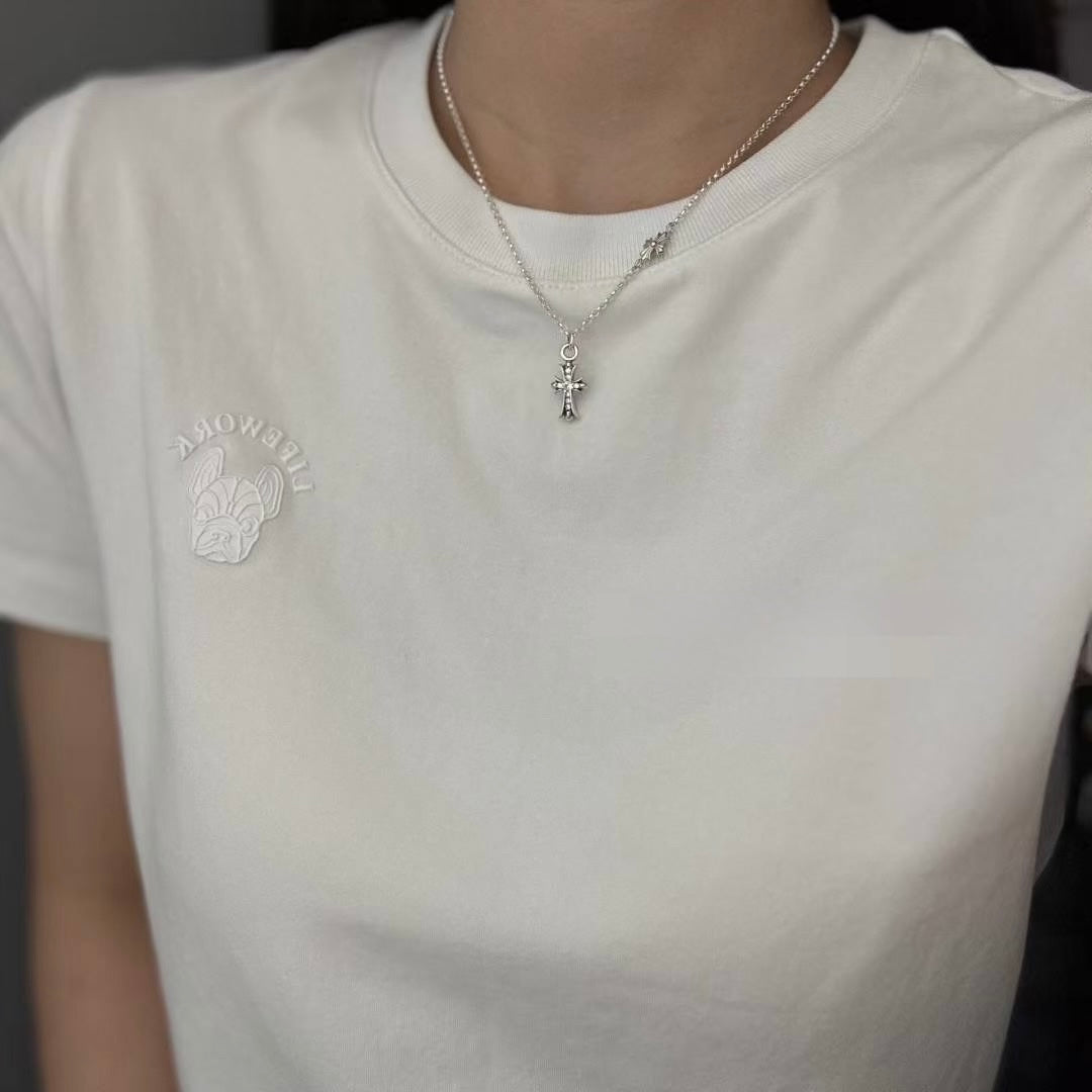 雙面十字架頸鏈