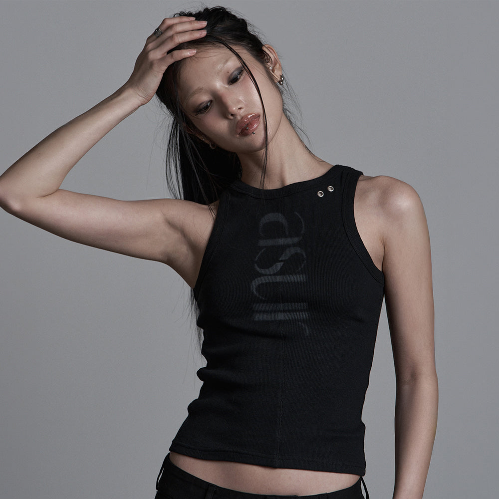 asur Sewing Turn Logo Sleeveless(3 colors)