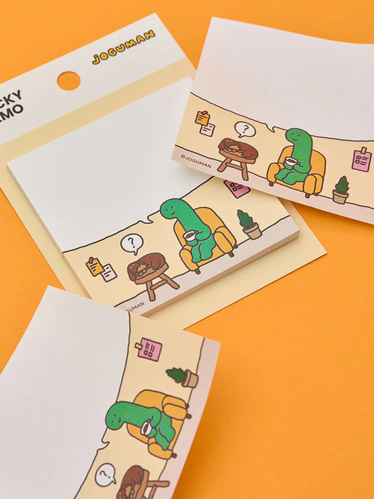 JOGUMAN STUDIO THROW AWAY BRACHIO & WOODY ROOM STICKY NOTES