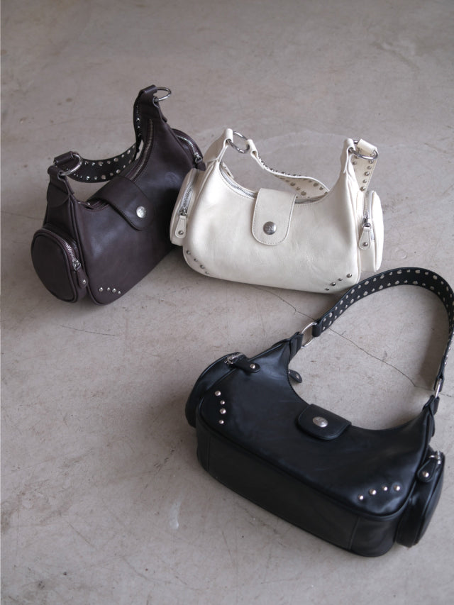 ASON MOTE STUD BAG(3 colors)