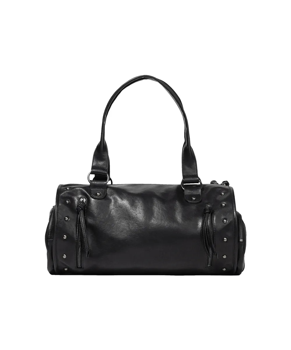 FANCYCLUB VEIL STUD BAG & WALLET (BLACK)