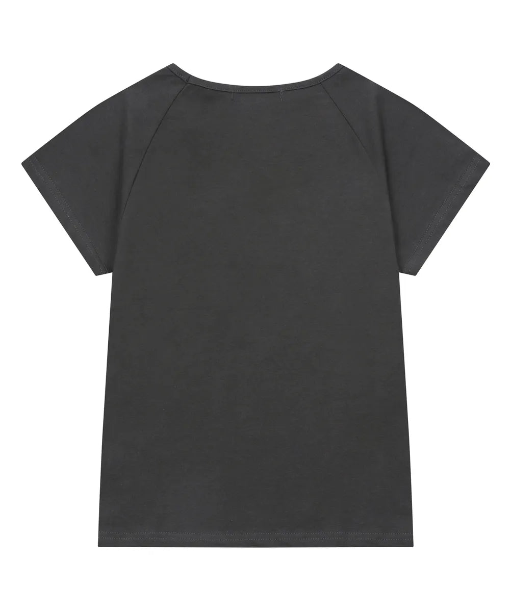 Sierra Leopard Print Heart Short Sleeve T-shirt (4 Colors)