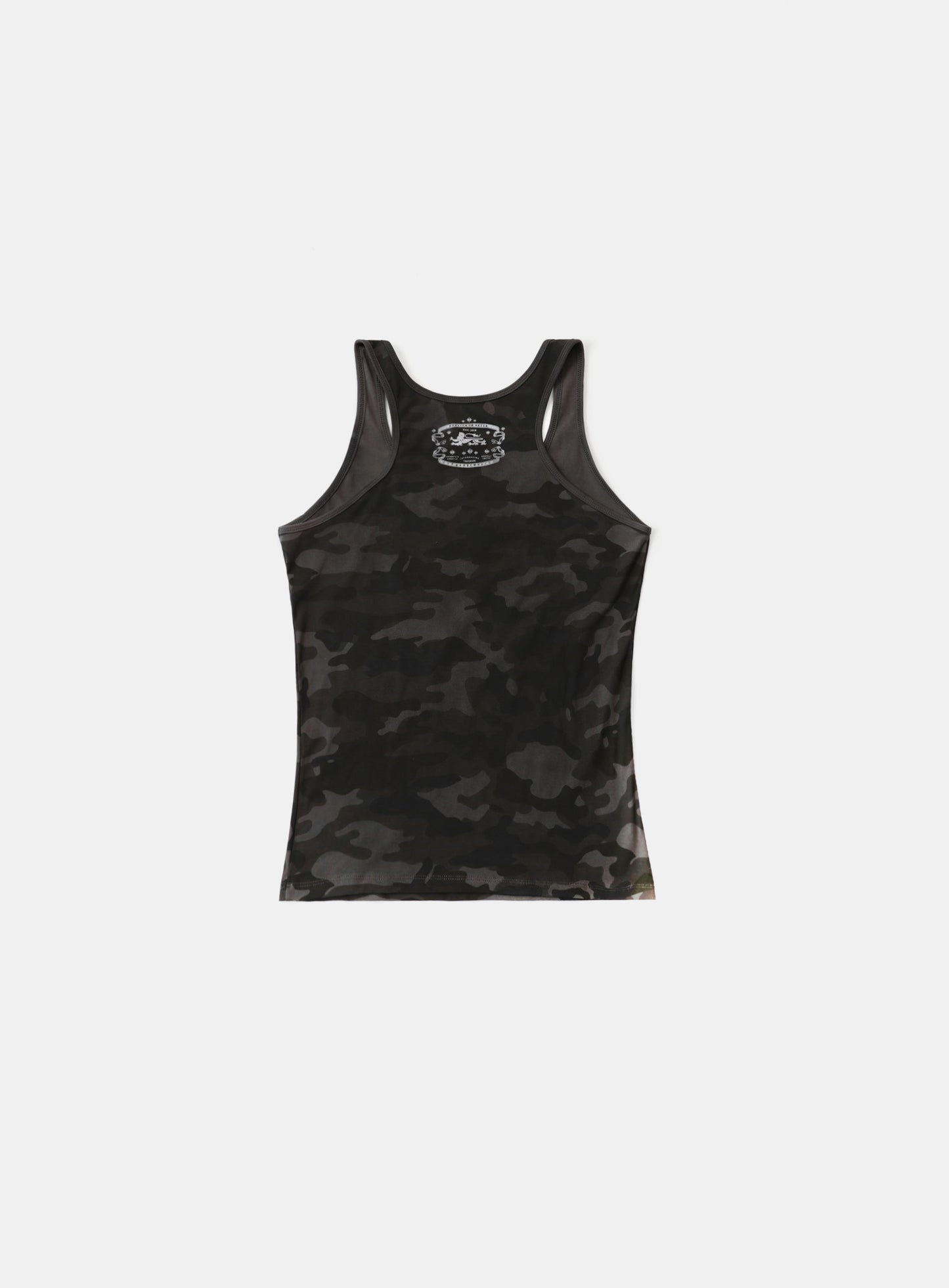 Unisex Mystic Tank Slim Fit - Black Camo