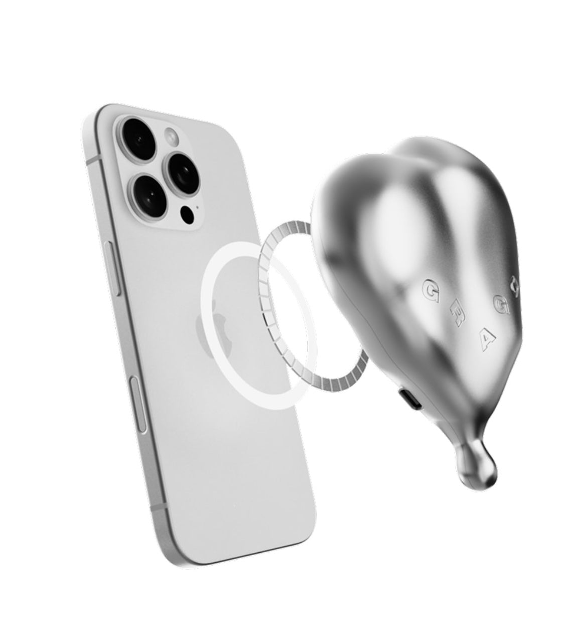 愛心造型MagSafe充電器