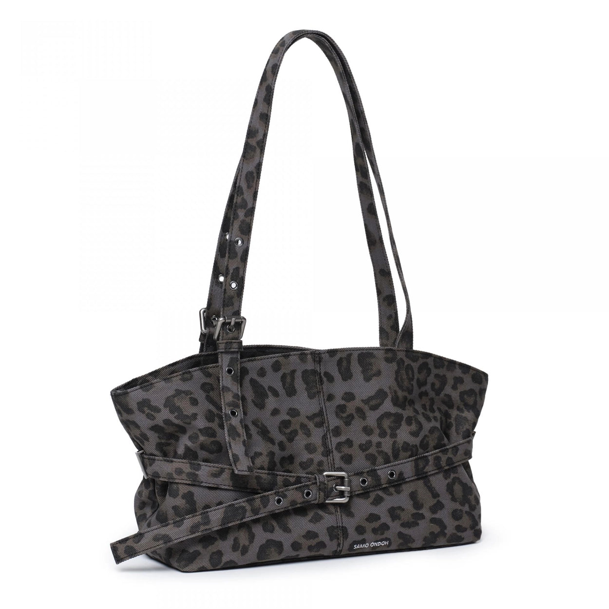 SAMO ONDOH le belt bag M leopard noir