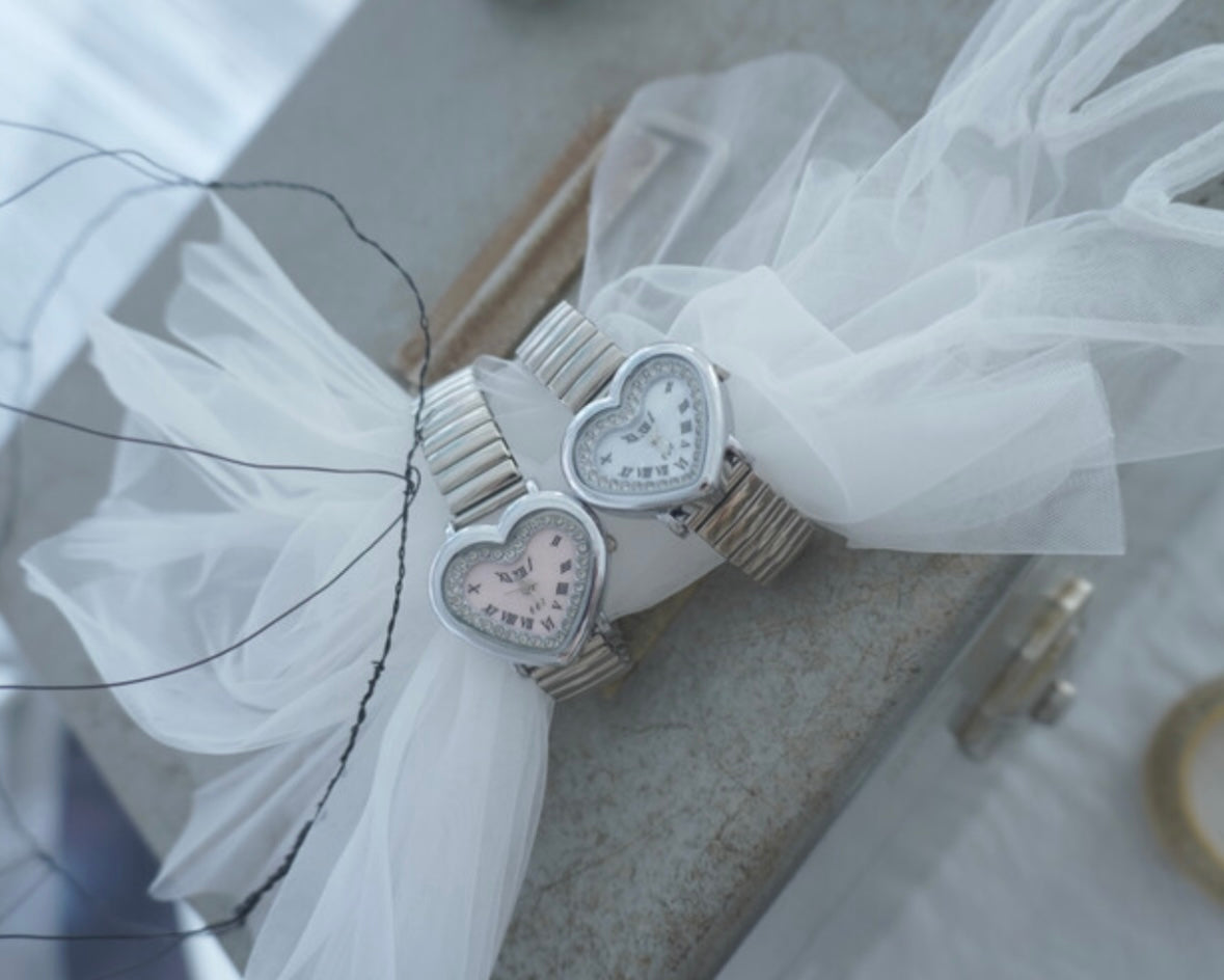 Cupid Watch (Light pink / Ivory)