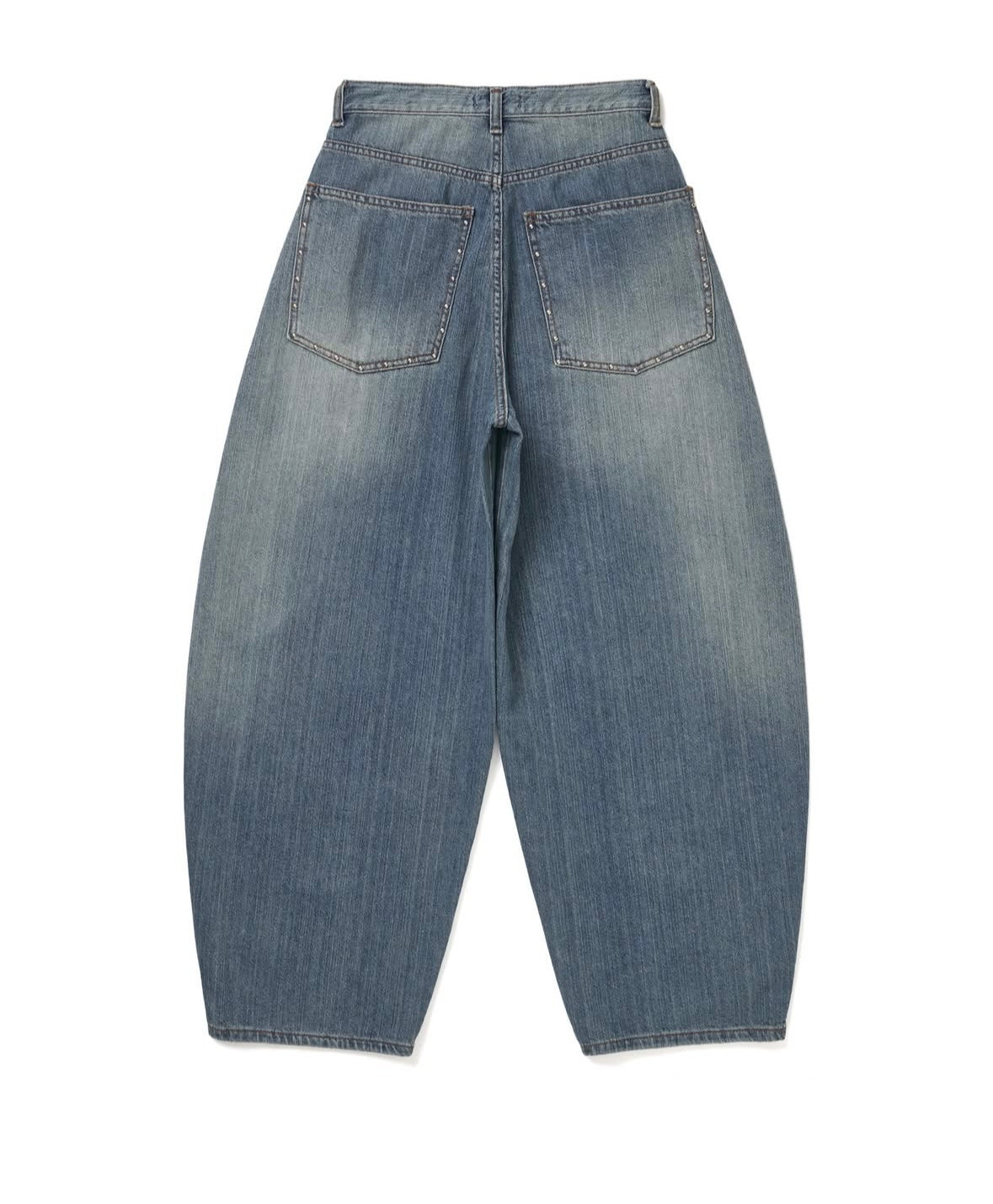 (S現貨)銀釘牛仔褲