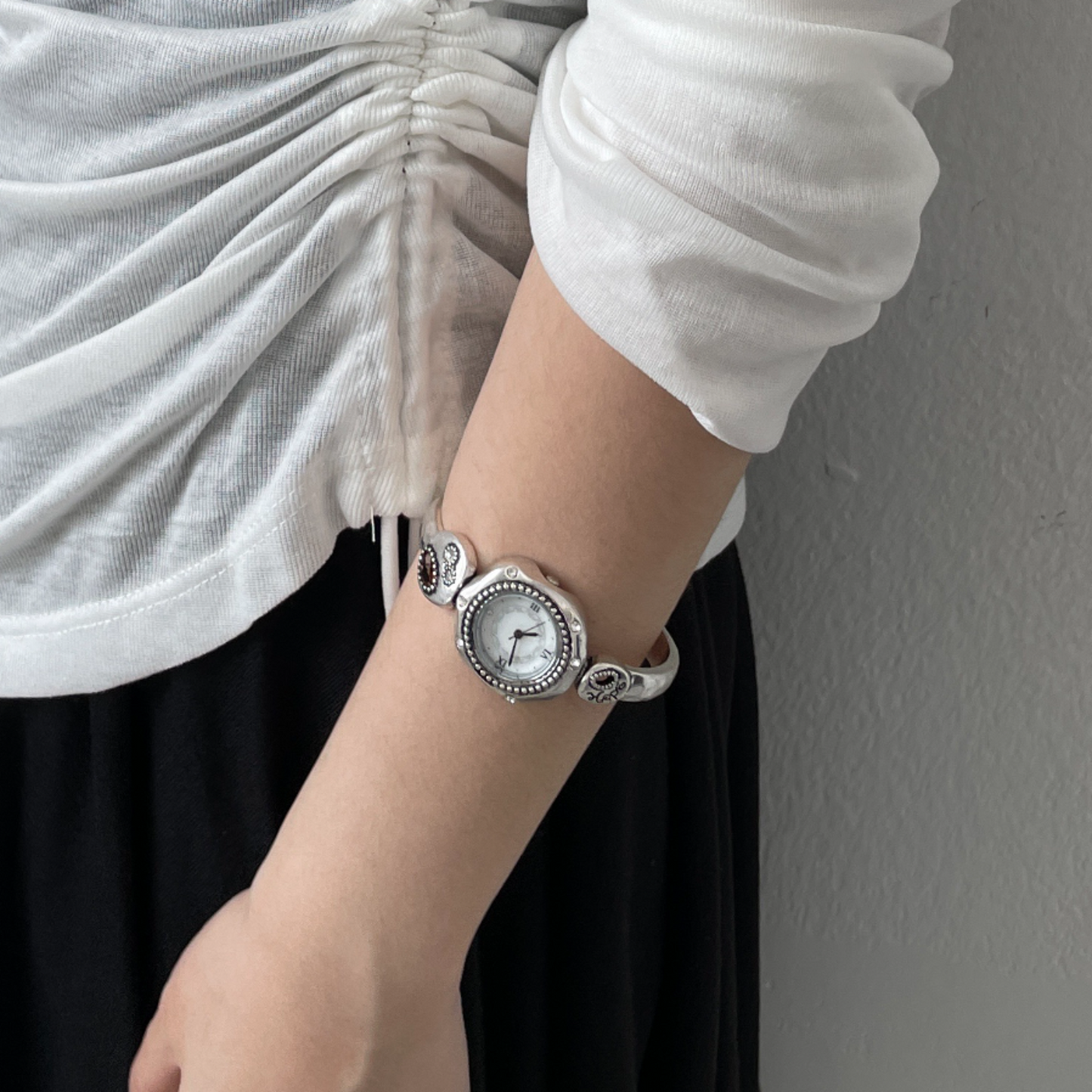 Faded Slim Bangle Watch