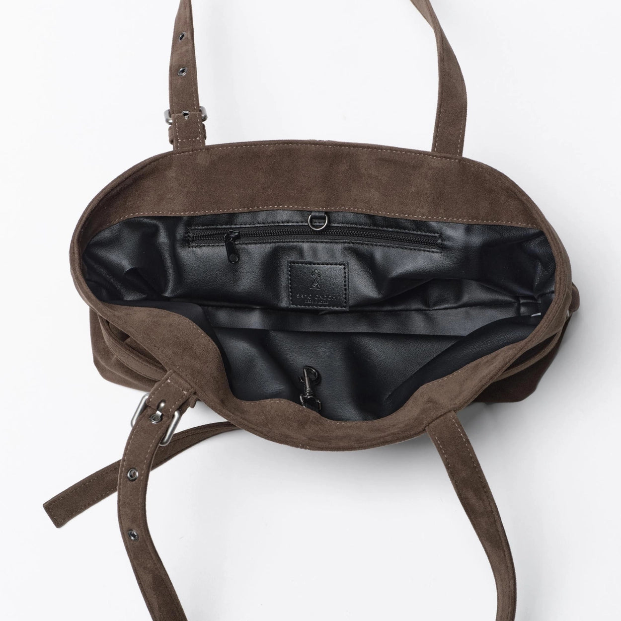 SAMO ONDOH le belt bag M suede khaki gray